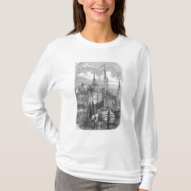 Camiseta Puerto de Rotterdam, Holanda (Anverso)