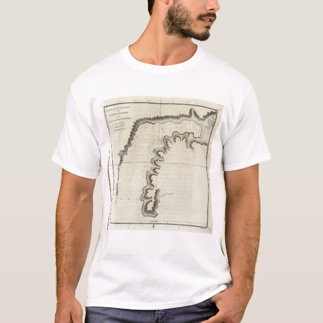 Camiseta Puerto de Samaganooda, Alaska (Anverso)