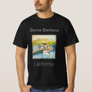 Camiseta Puerto de Santa Bárbara, Santa Bárbara, California