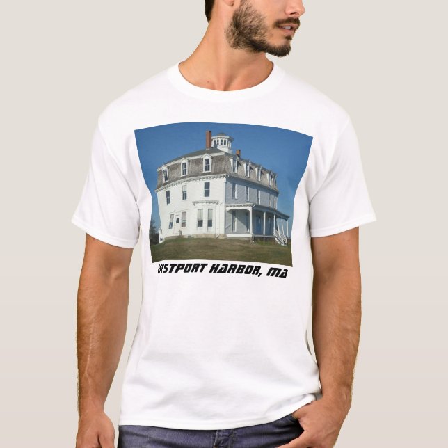 Camiseta Puerto de Westport, Massachusetts (Anverso)