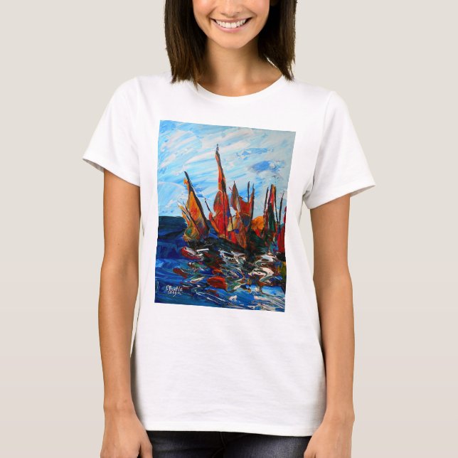 Camiseta Puerto del au de Voiliers un bainet 2009 (Anverso)