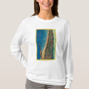 Camiseta Puerto del yate, las palizadas, y Santa Mónica