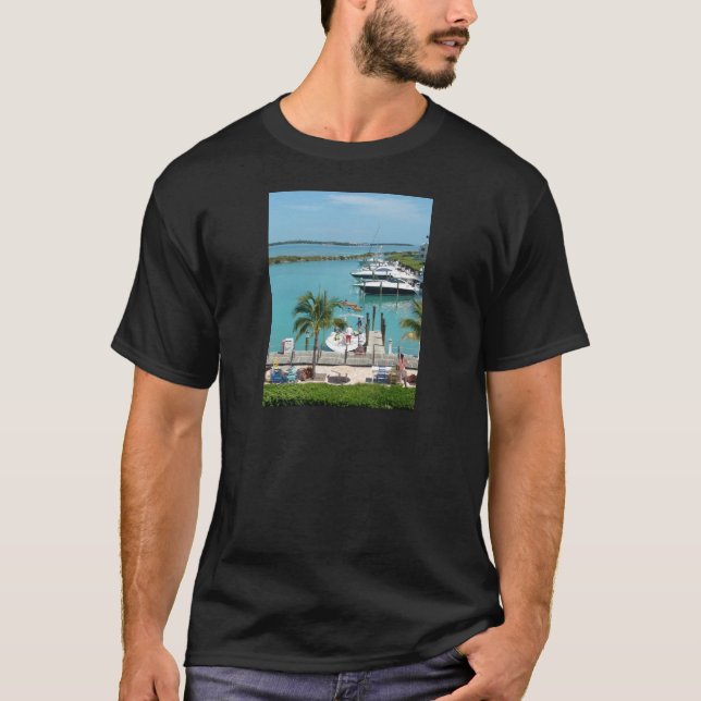 Camiseta Puerto deportivo de la isleta del halcón (Anverso)