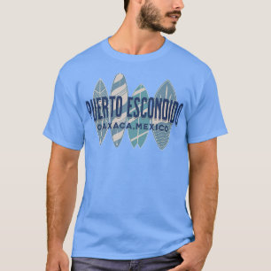 Camiseta Puerto Escondido Oaxaca México Big Wave Surfing 1