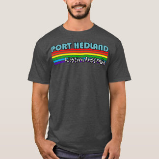 Camiseta Puerto Hedland Oeste Australia Orgullo Puerto Hedl