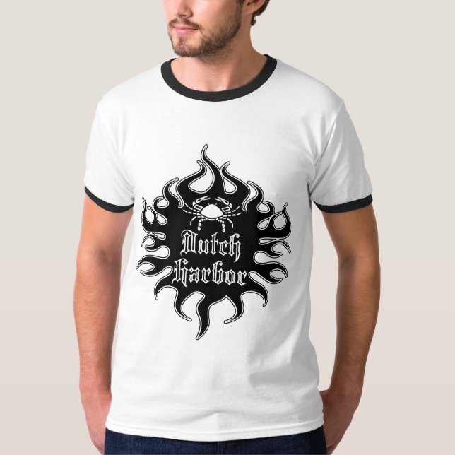 Camiseta PUERTO HOLANDÉS (tatuaje) (Anverso)