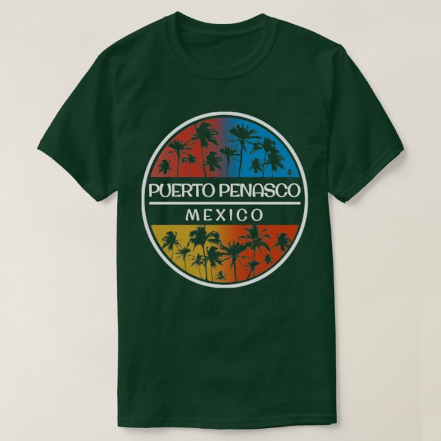 Camiseta Puerto Penasco Rocky Point Mexico Stylish  (Diseño del anverso)