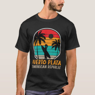 Camiseta Puerto Plata Souvenir República Dominicana Verano 