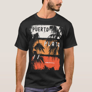 Camiseta Puerto Plata Vacaciones Puerto Plata Souvenirs Dom