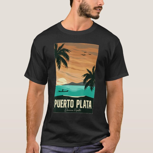 Camiseta Puerto Plata vacation Puerto Plata souvenirs Domin (Anverso)