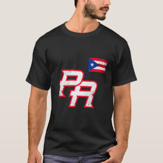 Camiseta Puerto Rico 2023 Bandera de Béisbol Orgullo Boricu