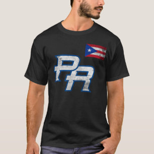 Camiseta Puerto Rico 2023 Bandera de Béisbol Orgullo PR Bor