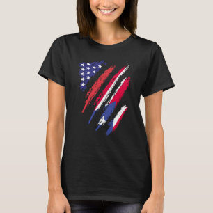 Camiseta Puerto Rico Bandera Americana Grosera Patriota de 