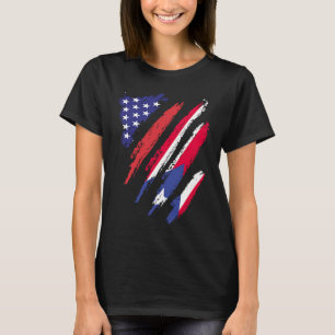 Camiseta Puerto Rico Bandera Americana Grosera Patriota de