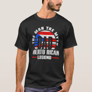 Camiseta Puerto Rico Bandera boricua puertorriqueña