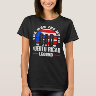 Camiseta Puerto Rico Bandera boricua puertorriqueña