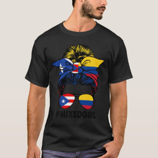 Camiseta Puerto Rico Bandera Colombia Puerto Rico M