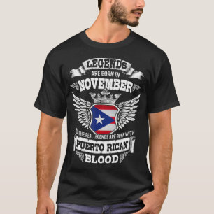Camiseta Puerto Rico Bandera puertorriqueña Cumpleaños de