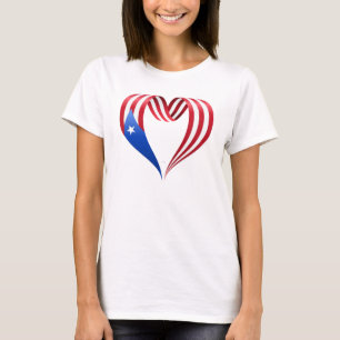 Camiseta puerto rico, boricua, bandera negra, bandera