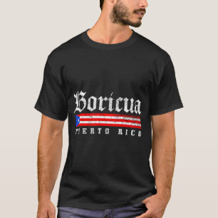 Camiseta Puerto Rico Boricua Shirt Vintage Puerto Rico Fla