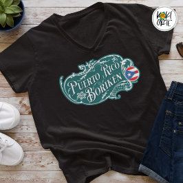 Camiseta Puerto Rico Boriken Vintage