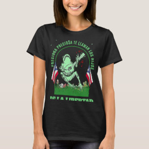 Camiseta Puerto Rico Borinquen Coqui por Puerto Rico