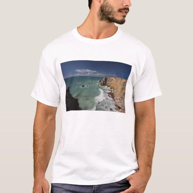 Camiseta Puerto Rico, Costa Oeste, Cabo Rojo, costa 2 (Anverso)