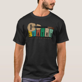 Camiseta Puerto Rico Cuatro Guitarra T-Shirt