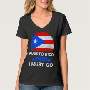 Camiseta Puerto Rico dice que debo ir a la Herencia Puerto