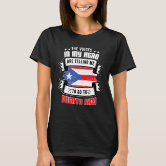 Camiseta Puerto Rico En Mi Cabeza