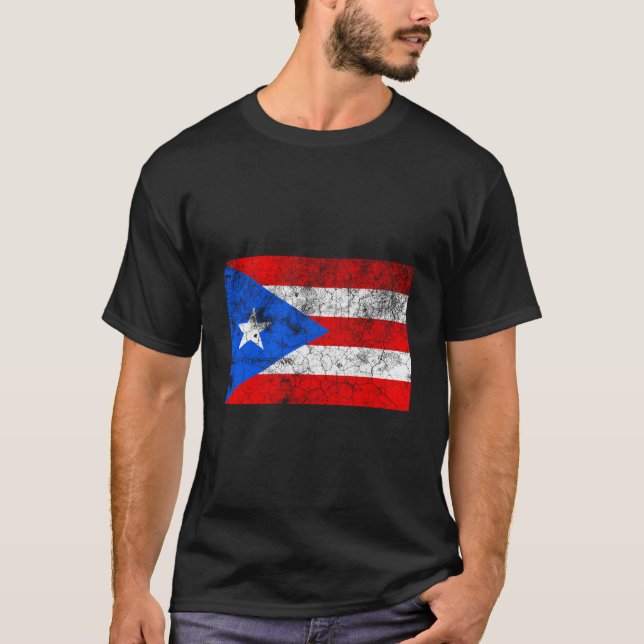 Camiseta Puerto Rico Flag Rican Novelty Home (Anverso)