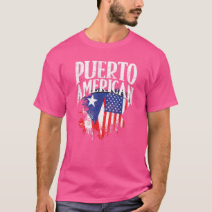 Camiseta Puerto Rico Gráfica Hombres Niños Puertorriqueñas