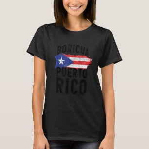Camiseta Puerto Rico Gráfica Mujeres Hombres Niños Puertorr
