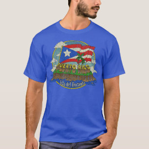 Camiseta Puerto Rico Isla del Encanto 1898