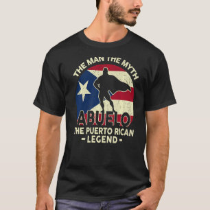 Camiseta Puerto Rico: La leyenda puertorriqueña D