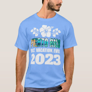 Camiseta Puerto Rico Mejor Vacación Familiar 2023