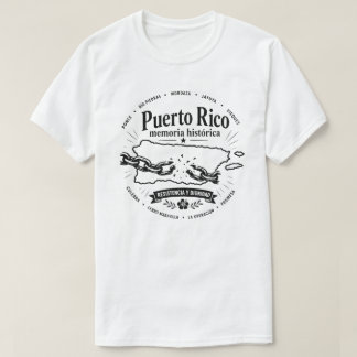 Camiseta Puerto Rico Memoria Histórica Resistencia