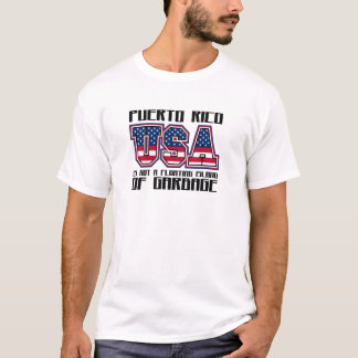 Camiseta Puerto Rico no es una isla flotante de basura