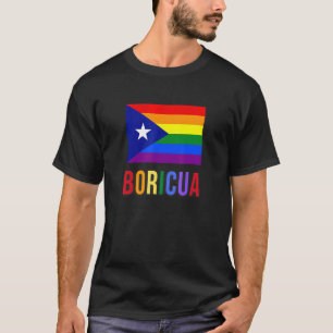 Camiseta Puerto Rico Orgullo Gay Boricua Lgbt Wepa Arcoiris