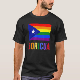 Camiseta Puerto Rico Orgullo Gay Boricua Lgbt Wepa Arcoiris