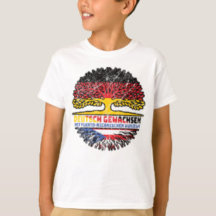 Camiseta Puerto Rico puertorriqueño alemán Alemania