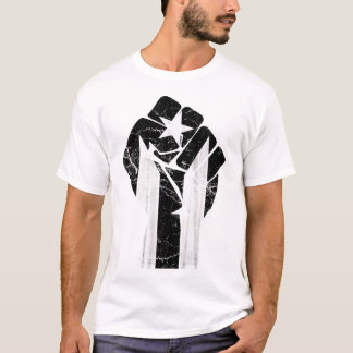 Camiseta Puerto Rico Resiste Bandera Negra