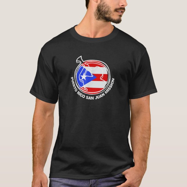 Camiseta Puerto Rico San Juan LDS Misión Orgullosa Mormona  (Anverso)
