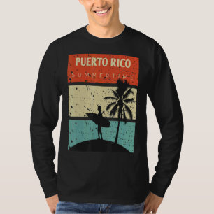 Camiseta Puerto Rico: Verano para hombre: Funypuerto Rico F