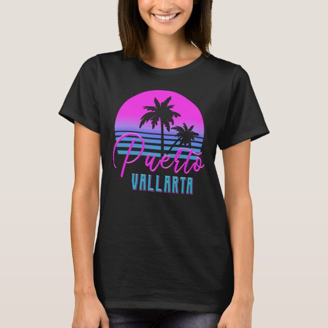 Camiseta Puerto Vallarta de los años 80 (Anverso)