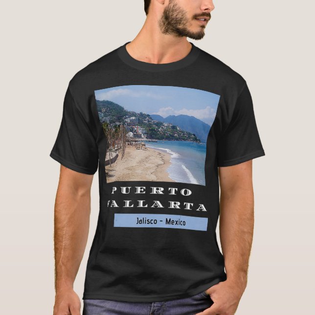 Camiseta Puerto Vallarta Mexico Travel Souvenirs Travel Pho (Anverso)