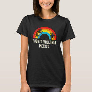 Camiseta Puerto Vallarta retro recuerdo de vacaciones en ar