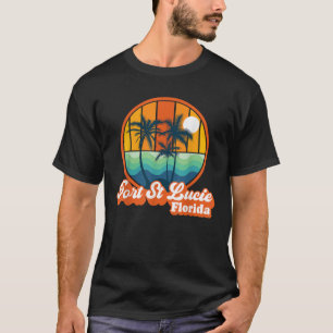 Camiseta Puerto Vintage St Lucie Florida Verano 90 Beach So