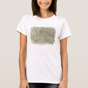 Camiseta Puerto y ciudad de Argel, c.1572 (grabado)