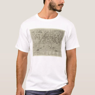 Camiseta Puerto y ciudad de Argel, c.1572 (grabado)